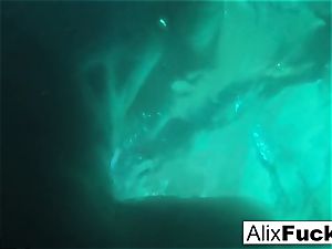 Underwater hidden camera lezzy joy